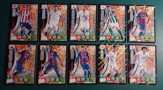 Lote 10 Cromos Supercracks Adrenalyn 16/17