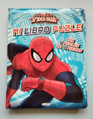 Libro Puzle Spiderman Ultimate 5 Puzzles