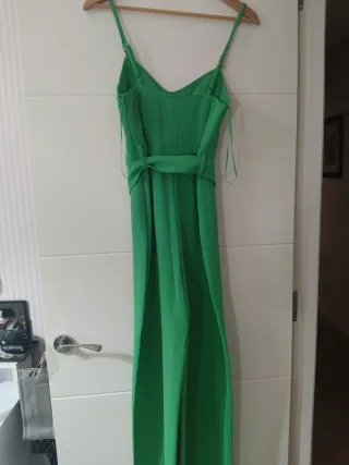 Mono verde esmeralda Mango Talla M