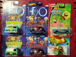 Hotwheels Looney Tunes & Spongebob