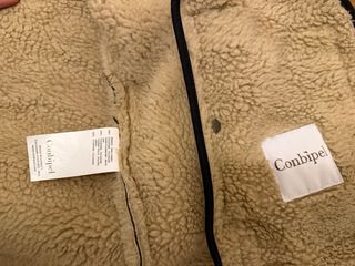 Parka Conbipel effetto pelle marrone tg 46