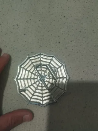 Hebilla Telaraña Bola 8 con Llamas