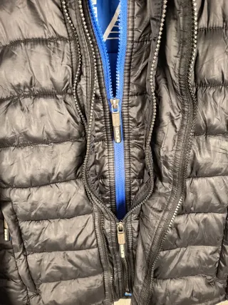 Abrigo Superdry Hombre Negro