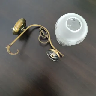 Aplique vintage dorado