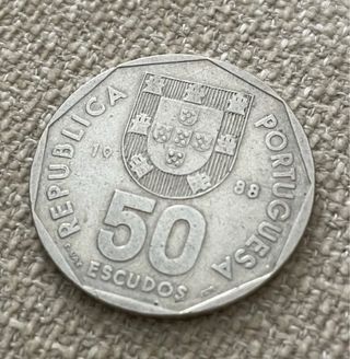 Monedas Portugal Escudos (100, 50, 20, 10)