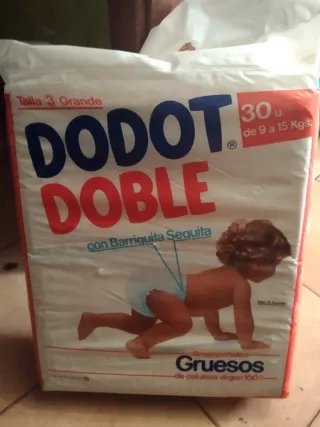 Dodot Doble Talla 3 Grande 30 uds