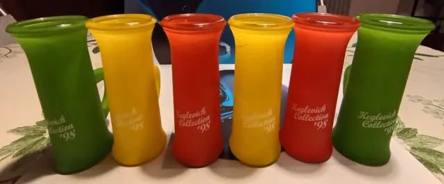 Set de 6 vasos de shot de la colección Keglevich '98