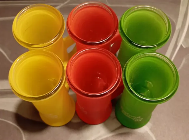 Set de 6 vasos de shot de la colección Keglevich '98