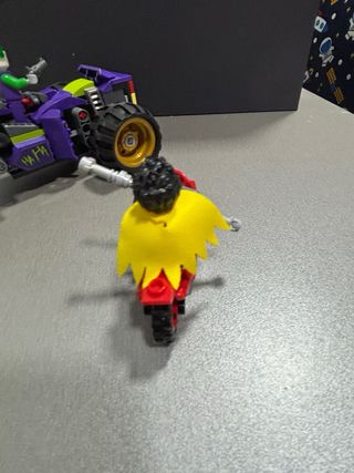 Lego Joker Coche y Robin Moto y manual