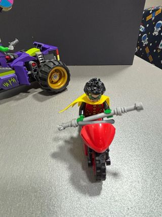 Lego Joker Coche y Robin Moto y manual