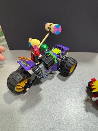Lego Joker Coche y Robin Moto y manual
