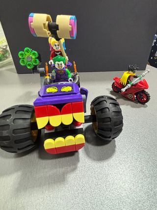 Lego Joker Coche y Robin Moto y manual