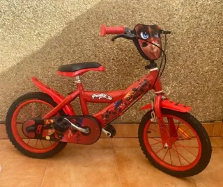 Bicicleta Infantil Niña Ladybug 14''