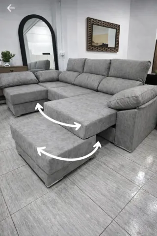 Sofá Chaiselongue Reversible Nuevo Entrega 24h