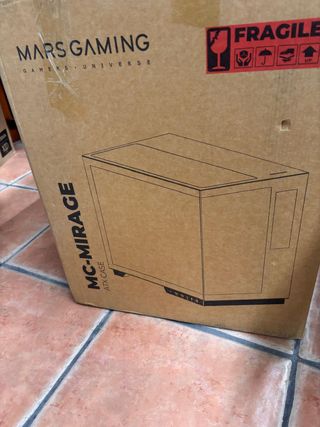 Caja Gaming ATX Mars Gaming MC-Mirage Cristal Negr