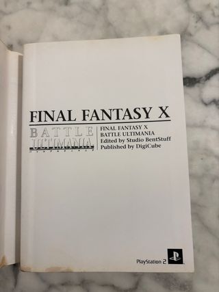 Guide Final Fantasy X PS2 Ultimania JP