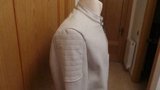 Chaqueta Biker Gris Perla XL Mysthic