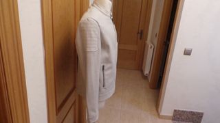 Chaqueta Biker Gris Perla XL Mysthic