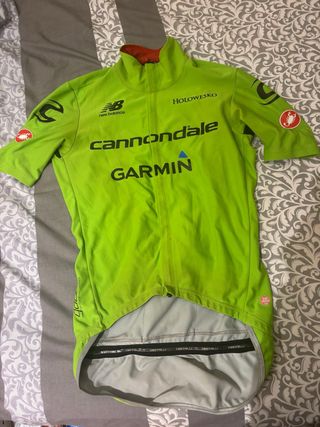 Maillot Castelli Gabba Talla M Cannondale-Garmin