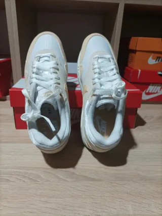 Nike Air Max 1 Beige/Blanco Talla [41]