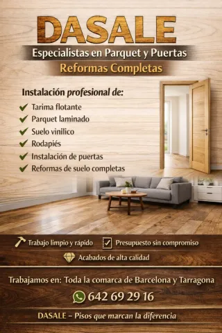 DASALE - Parquet y Puertas