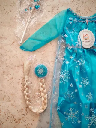 Disfraz Elsa Frozen Talla 100