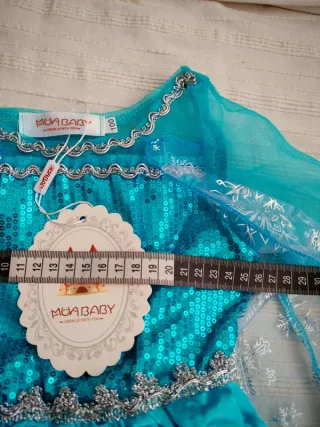 Disfraz Elsa Frozen Talla 100