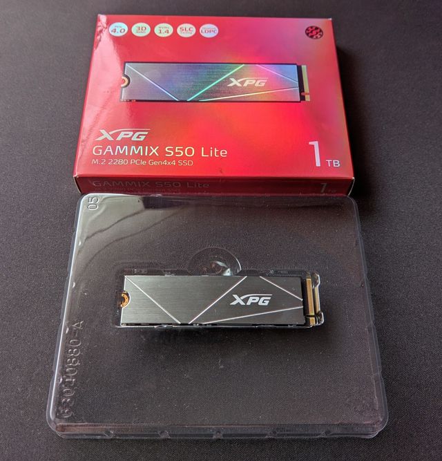 Adata XPG S50 Lite 1TB Gen4 SSD M.2 NVME