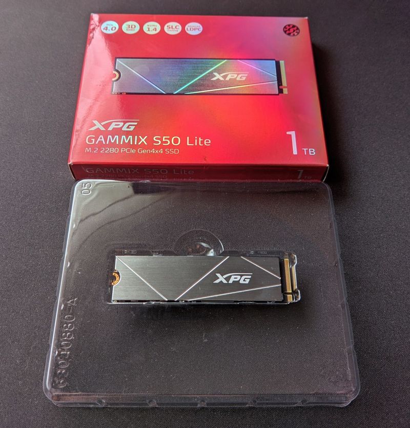 Adata XPG S50 Lite 1TB Gen4 SSD M.2 NVME
