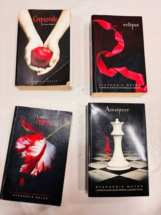 Saga crepusculo 4 libros