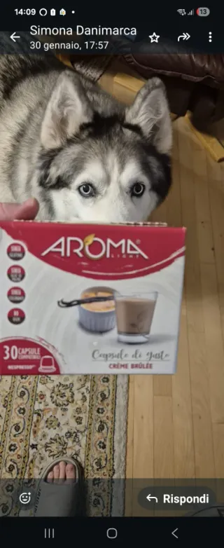 Capsule caffè Aroma Crème Brûlée