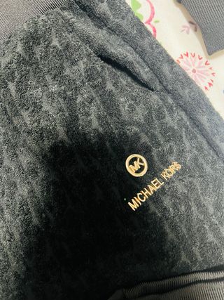 Conjunto Michael Kors Negro y Dorado Nuevo