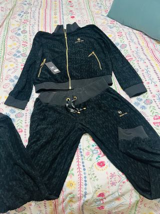 Conjunto Michael Kors Negro y Dorado Nuevo
