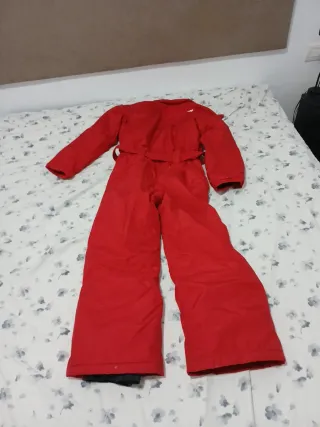 Mono de esquí Wed'ze Decathlon Rojo