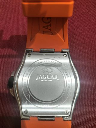 Reloj Jaguar Negro Naranja