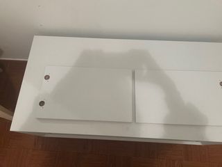 Mesa TV moderna blanca
