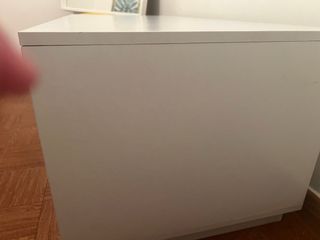 Mesa TV moderna blanca