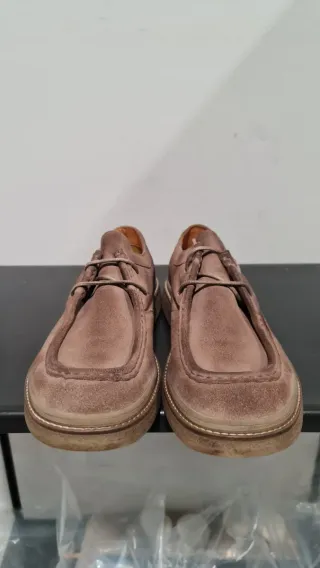 Scarpe Botticelli scamosciate marroni uomo n.42