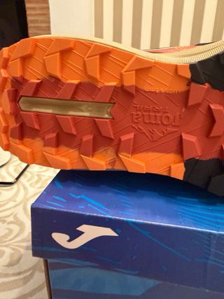 Zapatillas Joma Trail Running Negro Naranja