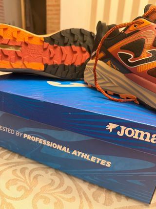Zapatillas Joma Trail Running Negro Naranja