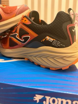 Zapatillas Joma Trail Running Negro Naranja