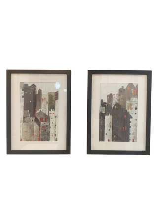 Set di quadri astratti di edifici NUOVI