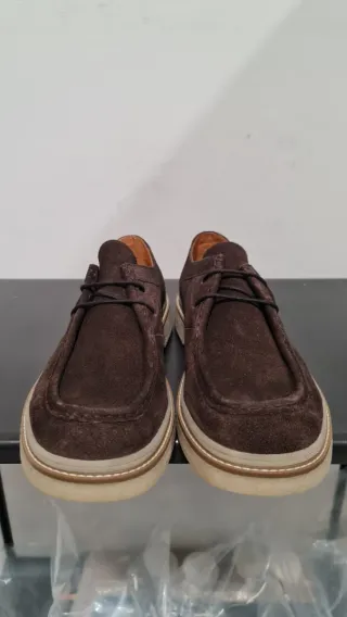 Scarpe Botticelli scamosciate marroni n.42