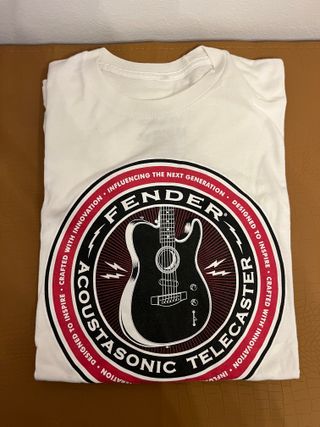 Maglia Fender Acoustasonic Tg S Bianca