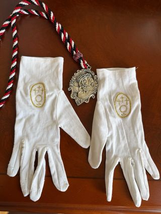 Túnica Semana Santa 7palabras Roja Talla Única