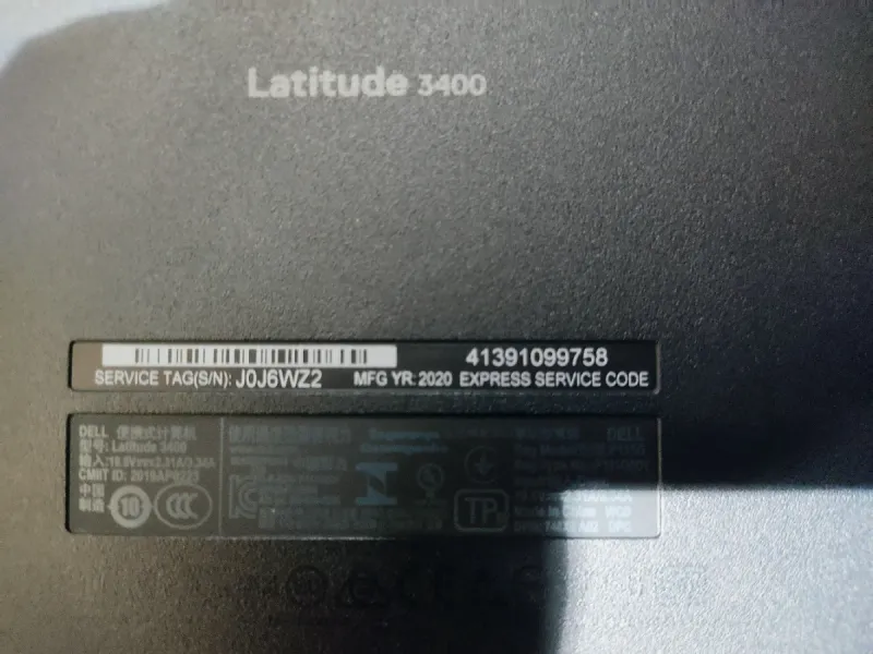 Dell Latitude 3400 8GB DDR4 SSD afbeelding 5