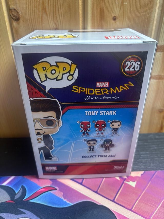 Funko Pop! Tony Stark Spider-Man Homecoming 226