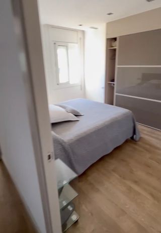 Cama matrimonial con colchón