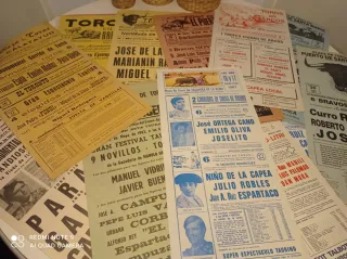 Carteles de Corridas de Toros