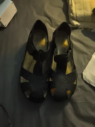 Sandalias cangrejeras piel Elena Eden Talla 40